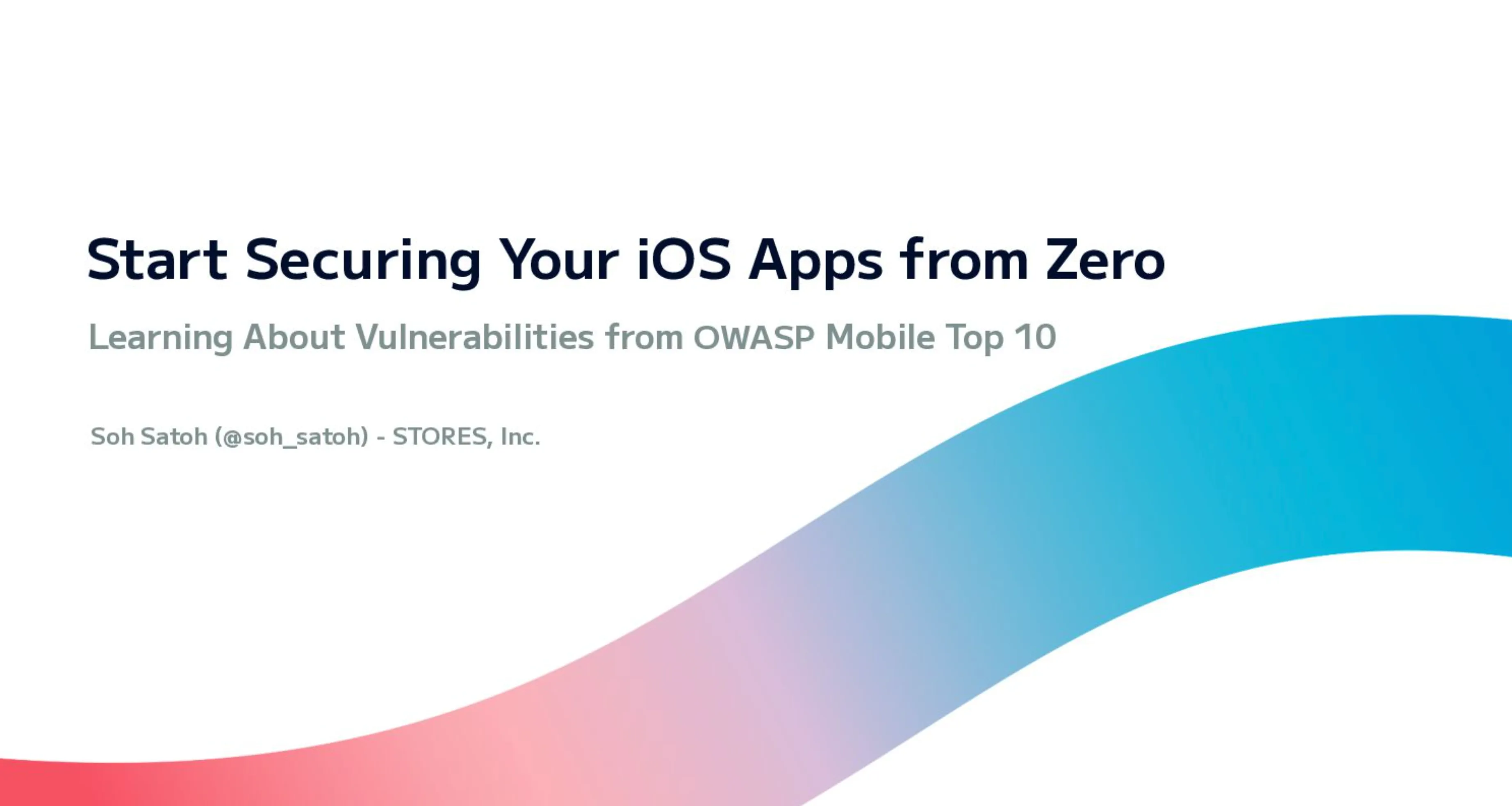 Gave a Talk at iOSDC 2024